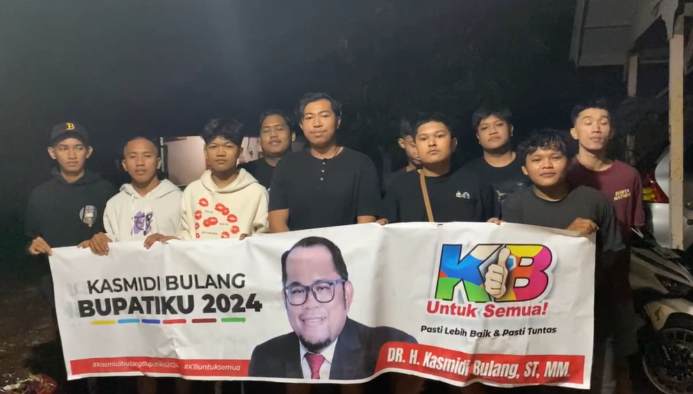 Kaum Muda Kutim Siap Dukung Kasmidi Bulang