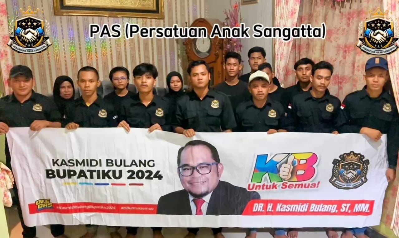 Persatuan Anak Sangatta Dukung Kasmidi Bulang sebagai Bupati Kutai Timur