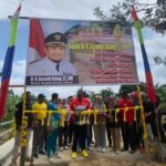 Kasmidi Bulang Resmikan Jembatan Kuning, Simbol Baru Teluk Pandan