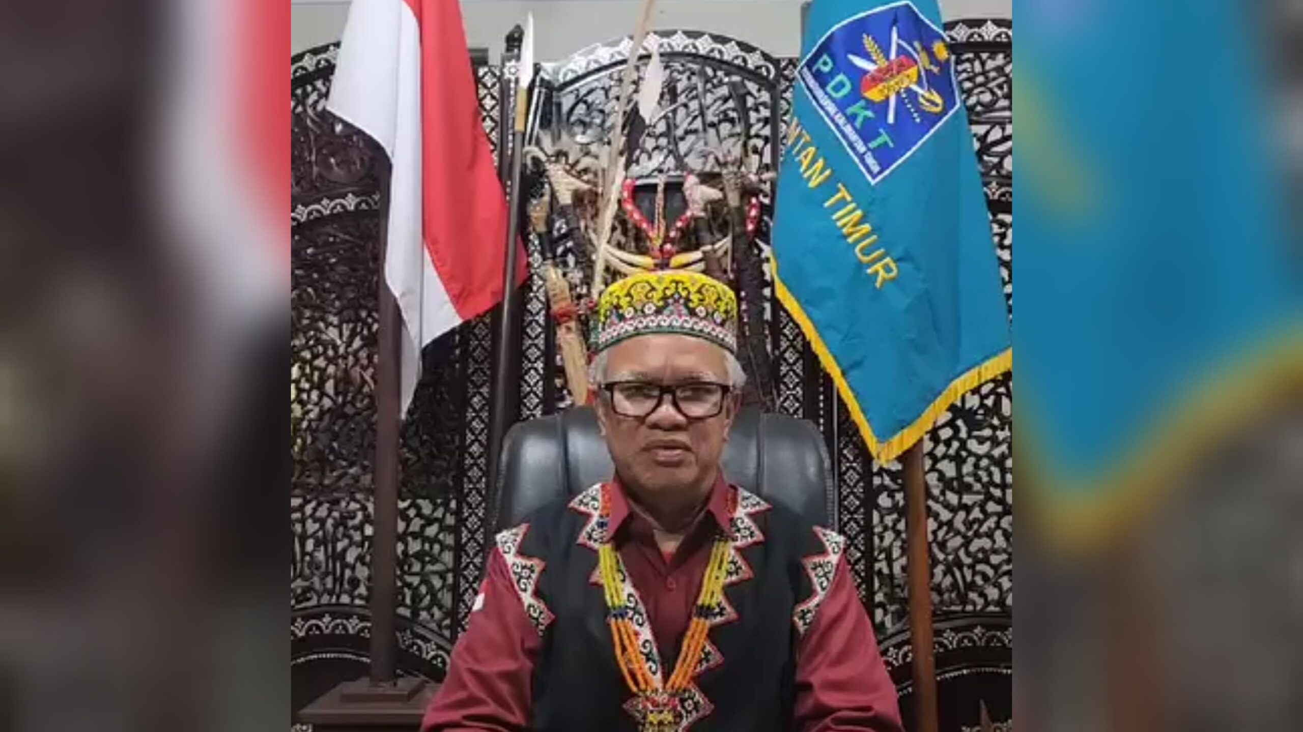 Ketua Umum Persekutuan Dayak Kalimantan Timur Dukung Pelaksanaan HUT ke-79 RI di Ibu Kota Nusantara