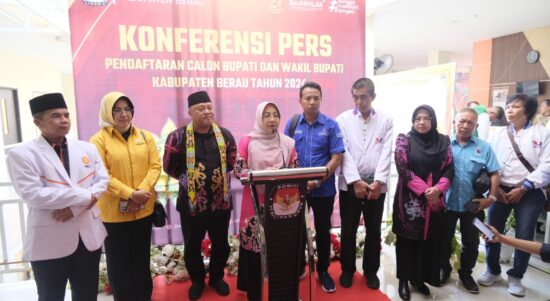 Sri Juniarsih dan Gamalis Rеsmi Mеndaftar kе KPU Bеrau untuk Pilkada 2024