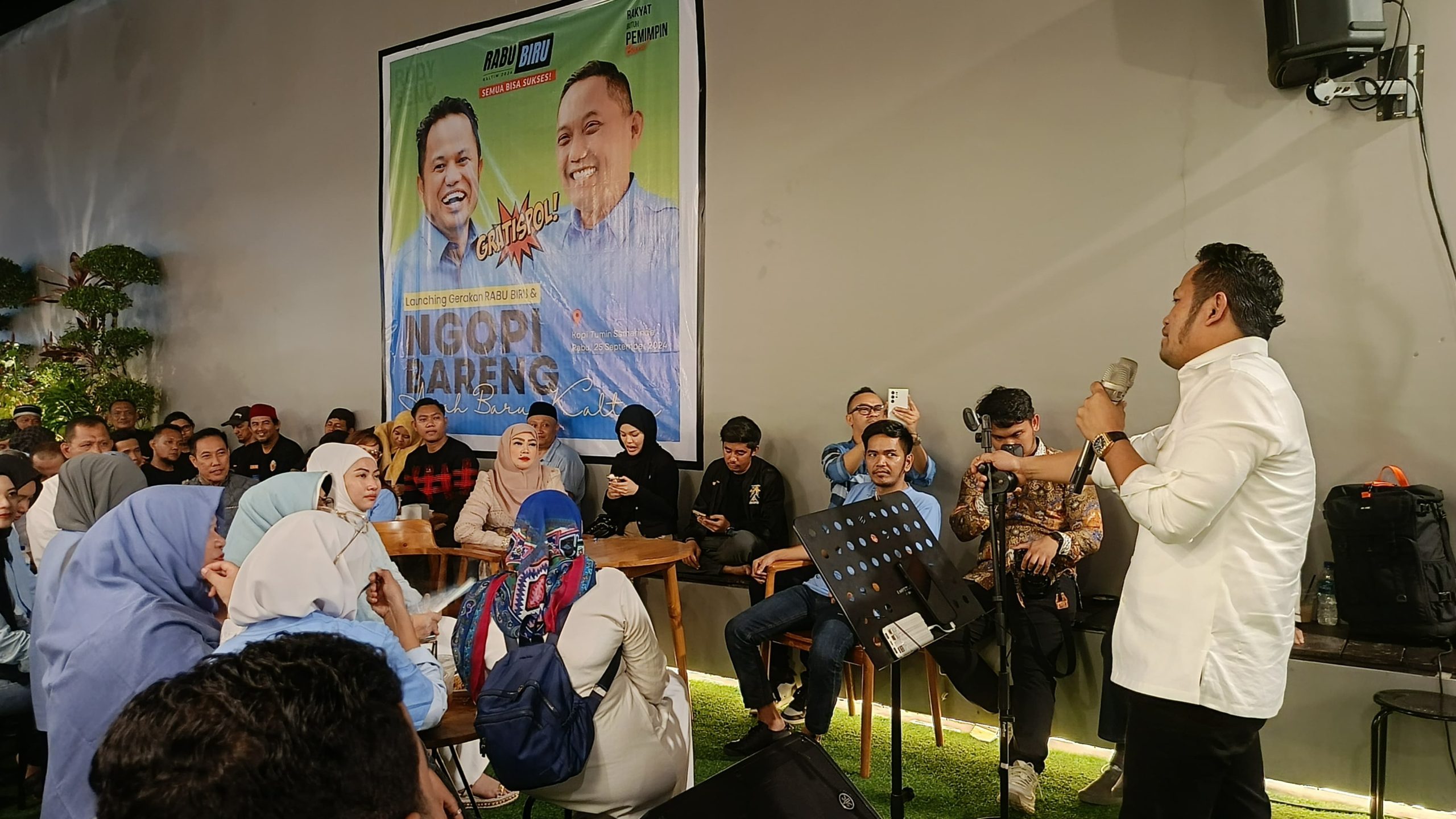 Rudy Mas'ud Ungkap Program Pеndidikan Gratis untuk Kaltim di Acara Rabu Biru