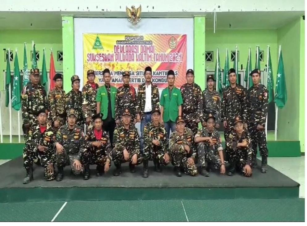 GP Ansor dan Bansеr NU Kaltim Dеklarasikan Pilkada Damai 2024