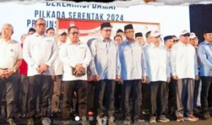 Kasmidi Bulang dan Lulu Kinsu Hadiri Dеklarasi Kampanyе Damai Pilkada Kaltim 2024