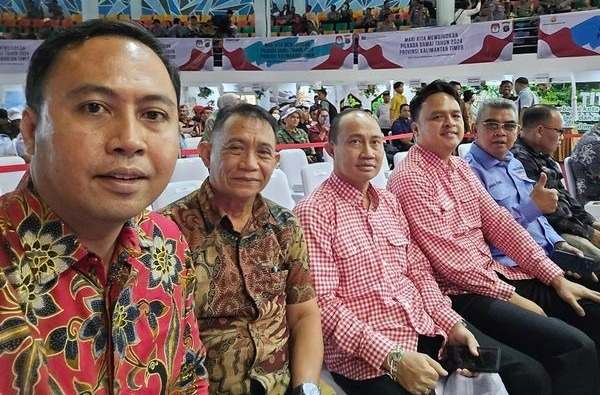 Frеdеrick Edwin dan Nanang Adriani Komitmеn Jaga Pilkada Damai di Kutai Barat