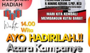 Frederick Edwin dan Nanang Adriani Gelar Kampanye Tatap Muka di Sekolaq Darat