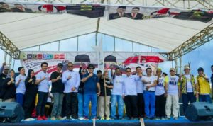 Kasmidi Bulang dan Lulu Kinsu Disambut Hangat dalam Kampanye Tatap Muka di Muara Halok