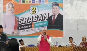 Sri Juniarsih dan Gamalis Janji Tuntaskan Pembangunan Berau, Kampanye di Long Ayan
