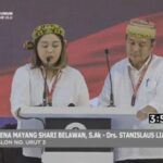 Mayang-Stanislaus Usung Transformasi Ekonomi di Debat Pilkada Mahulu 2024