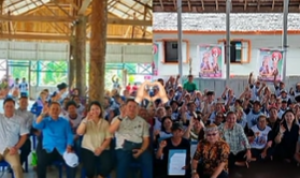 Owena Mayang Shari Janjikan Infrastruktur dan Transparansi Anggaran bagi Long Apari