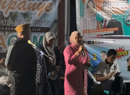 Sri Juniarsih dan Gamalis Janji Lanjutkan Program Pembangunan Berau di Tengah Antusiasme Warga Paribau