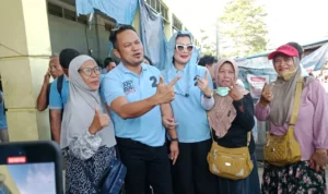 Rudy Mas'ud Berjanji Perbaiki Fasilitas Pasar Mangkurawang Demi Kesejahteraan Pedagang