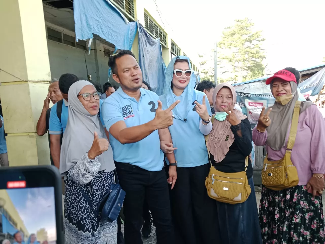 Rudy Mas'ud Berjanji Perbaiki Fasilitas Pasar Mangkurawang Demi Kesejahteraan Pedagang