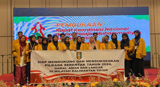 Ikatan Pelajar Muhammadiyah Kaltim Gelar Rakernas, Deklarasi Damai Pilkada Serentak 2024