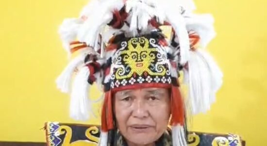 Kepala Adat Dayak Pampang Imbau Masyarakat Paser Jaga Kedamaian Pasca Pembunuhan